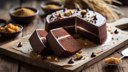 Bajra  Chocolate Cake Recipe
