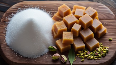 Best Pista Chikki with Jaggery